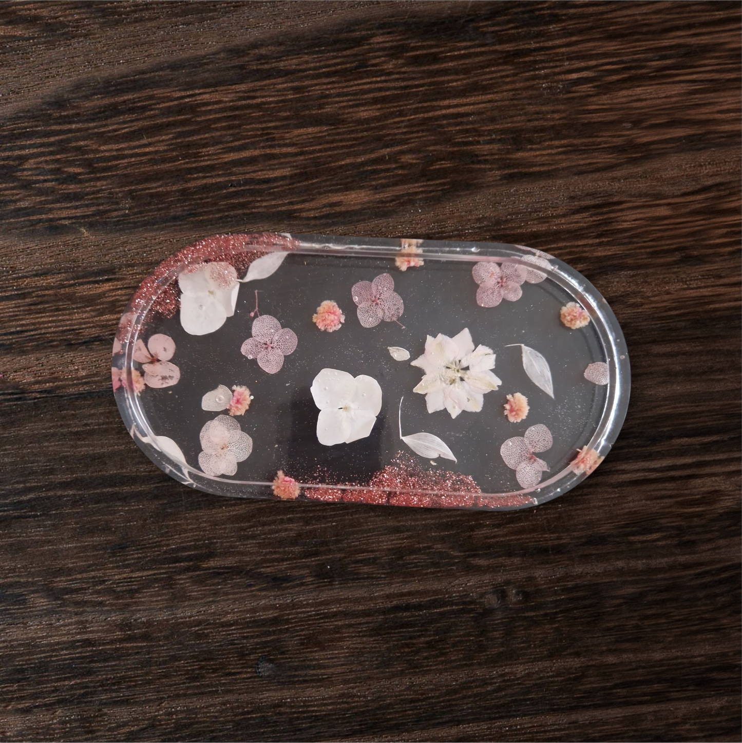 Collection Accessoires Fleurs Séchées - Plateau ovale