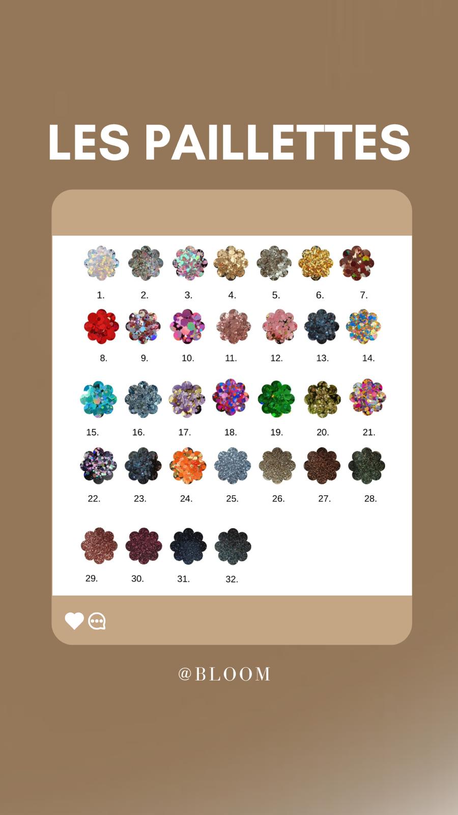 Collection Accessoires Pailletée - Vase porte-crayon