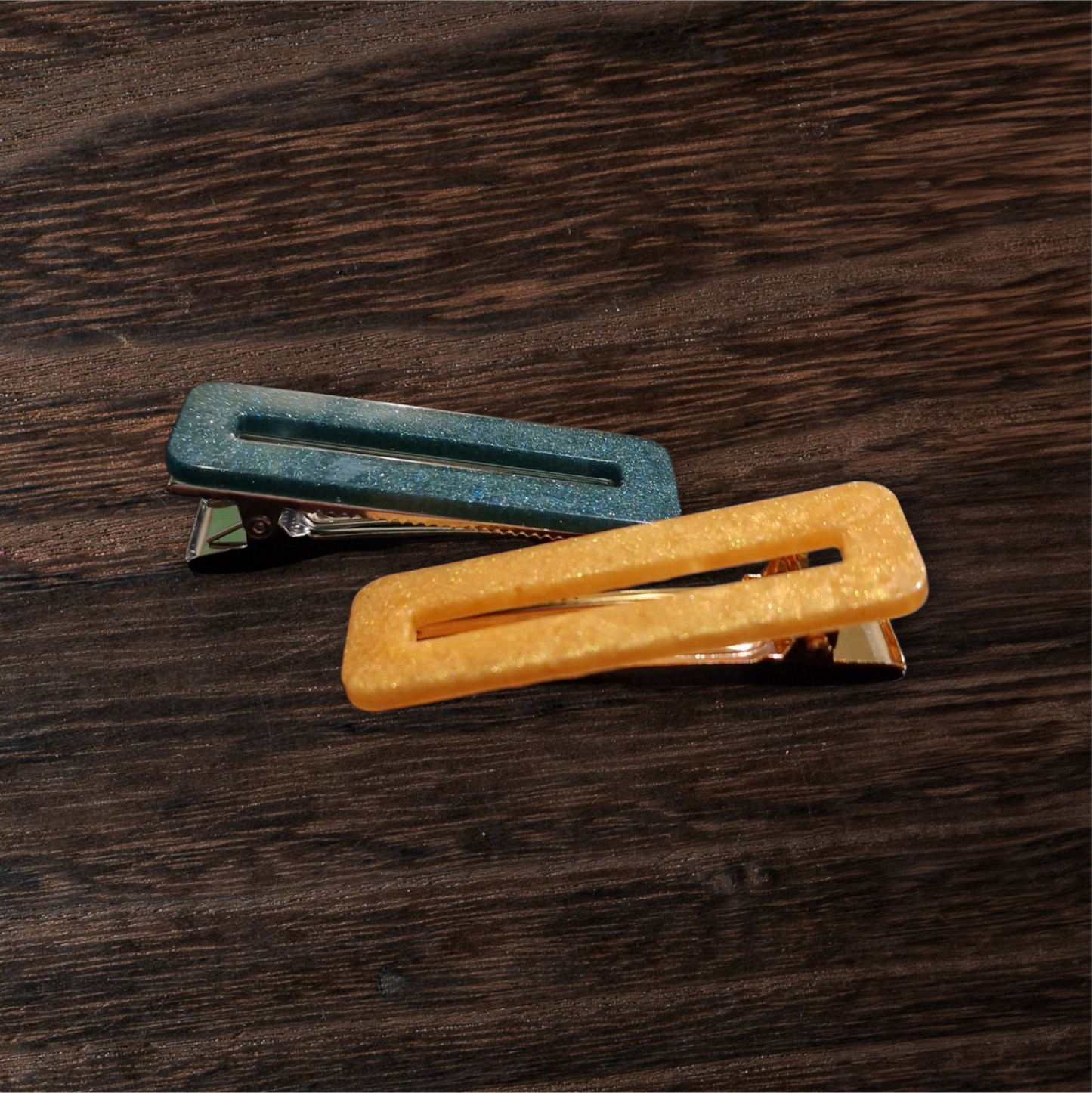 Collection Barrettes - Les Unies - Barrette rectangle Grand Modèle