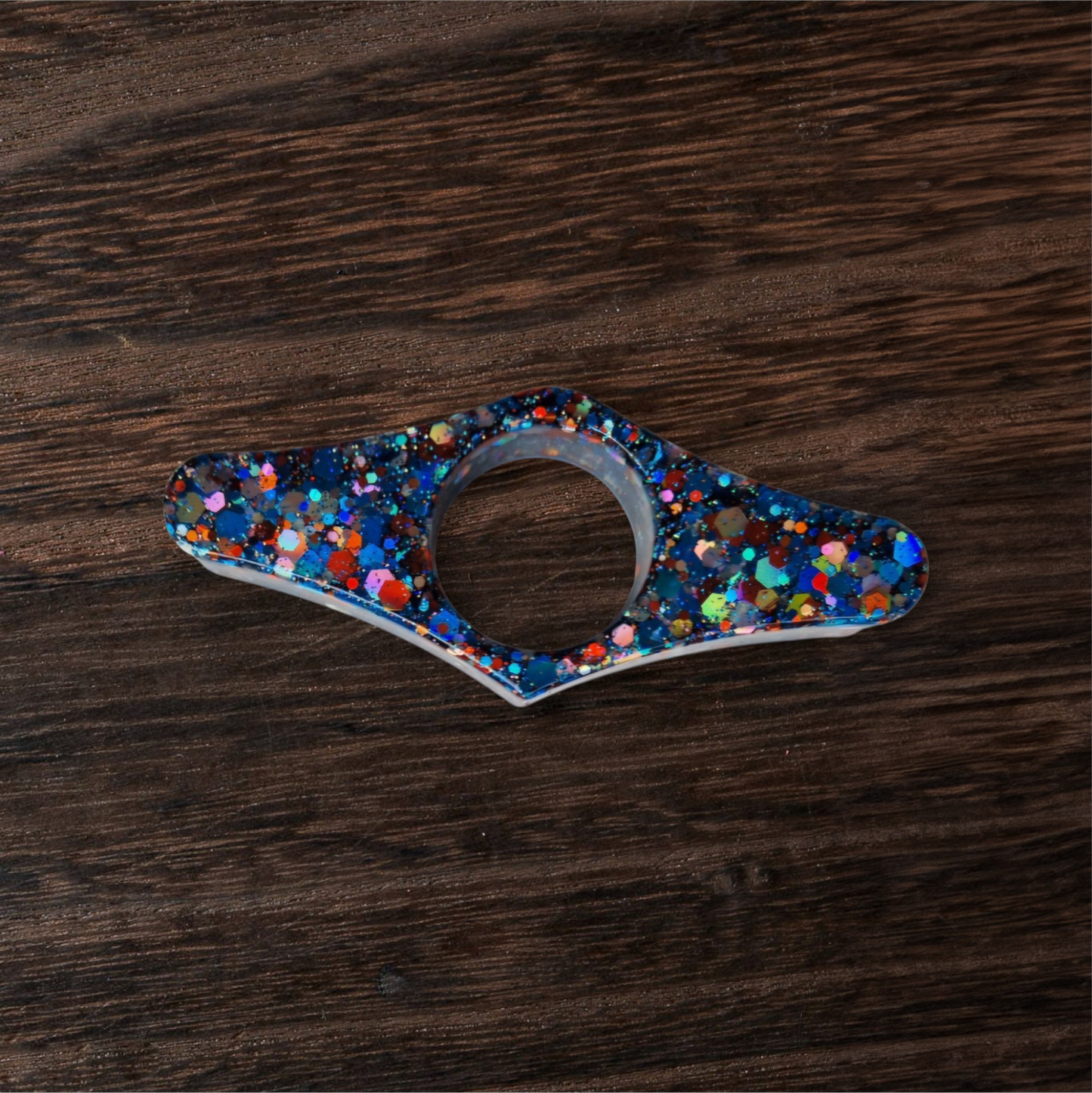 Collection Accessoires Pailletée - Bague de lecture losange