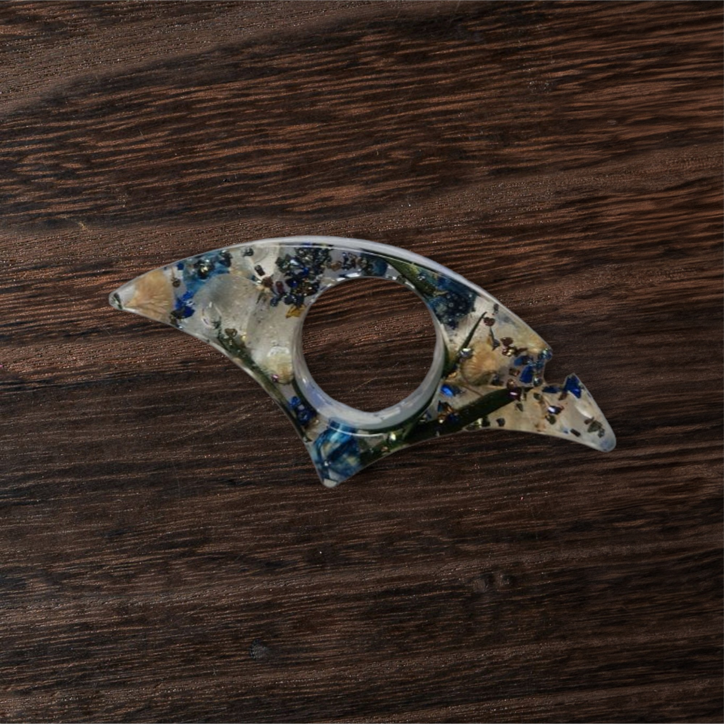 Collection Accessoires Fleurs Séchées - Bague de lecture ovale