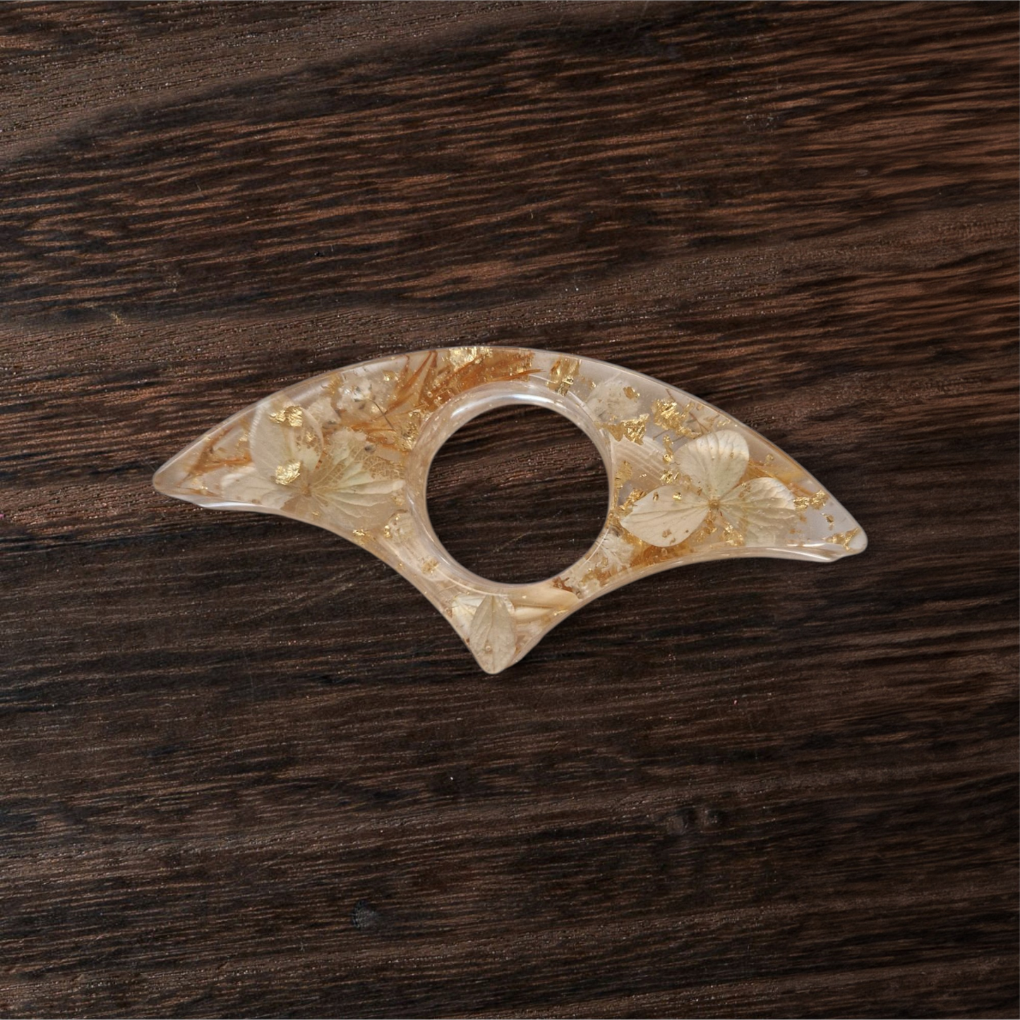 Collection Accessoires Fleurs Séchées - Bague de lecture ovale