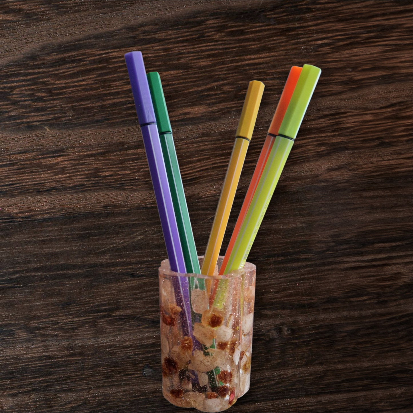 Collection Accessoires Fleurs Séchées - Vase porte-crayon