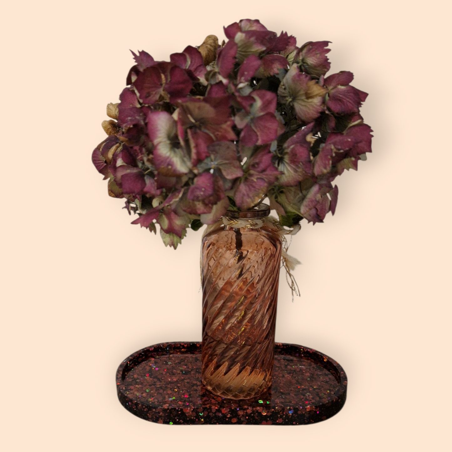 Collection Accessoires Pailletée - Plateau ovale