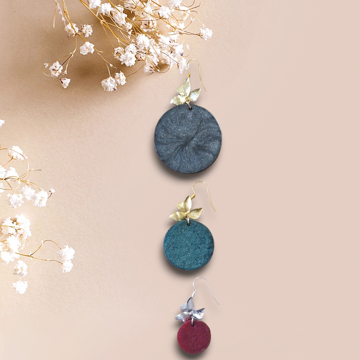 Forme Ronde - Les Unies Pampille Feuille