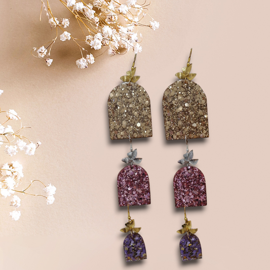 Forme Arche - Les Scintillantes Pampille Feuille