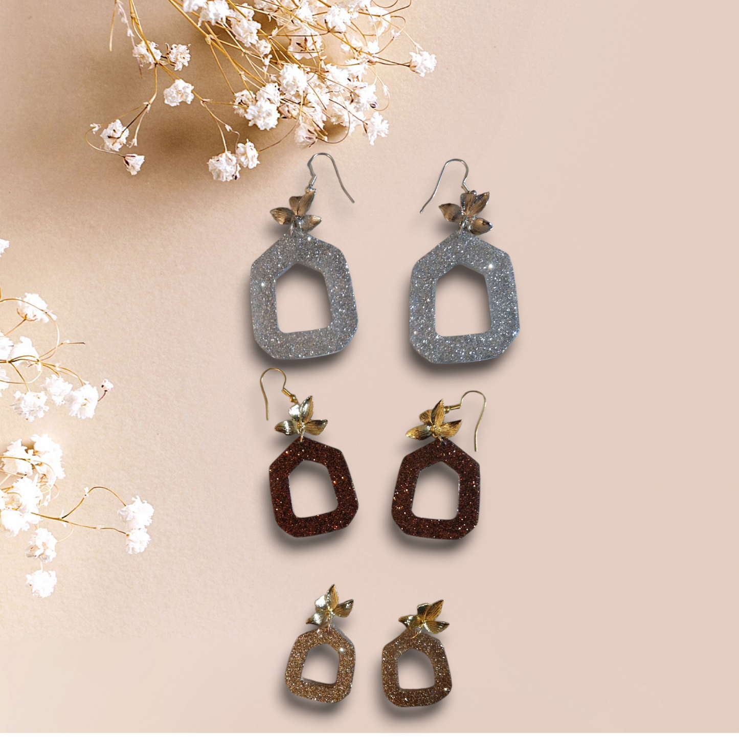 Forme Casa - Les Petites Paillettes Pampille Feuille