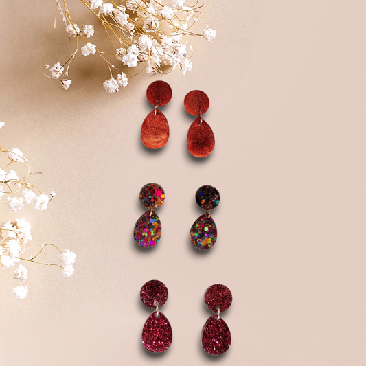 Forme Goutte - Toutes Les Couleurs - Pampille Ronde