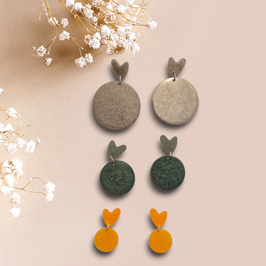 Forme Ronde - Les Unies Pampille Cœur