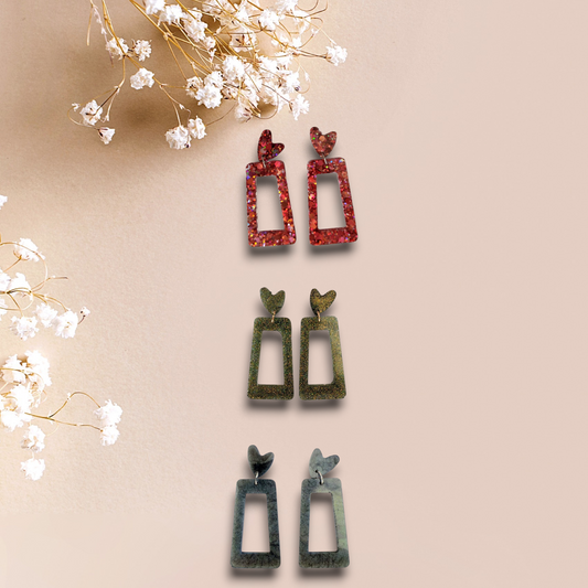 Forme Trapèze - Toutes Les Couleurs - Pampille Cœur