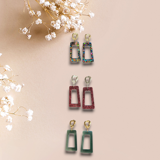 Forme Trapèze - Toutes Les Couleurs - Pampille Ovale texturé