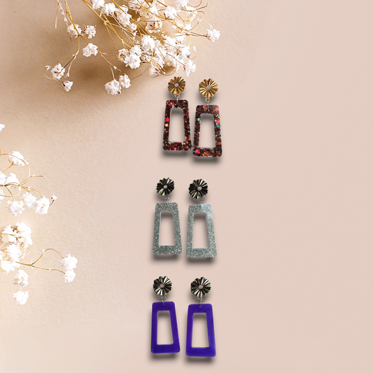 Forme Trapèze - Toutes Les Couleurs - Pampille Ronde Ondulé