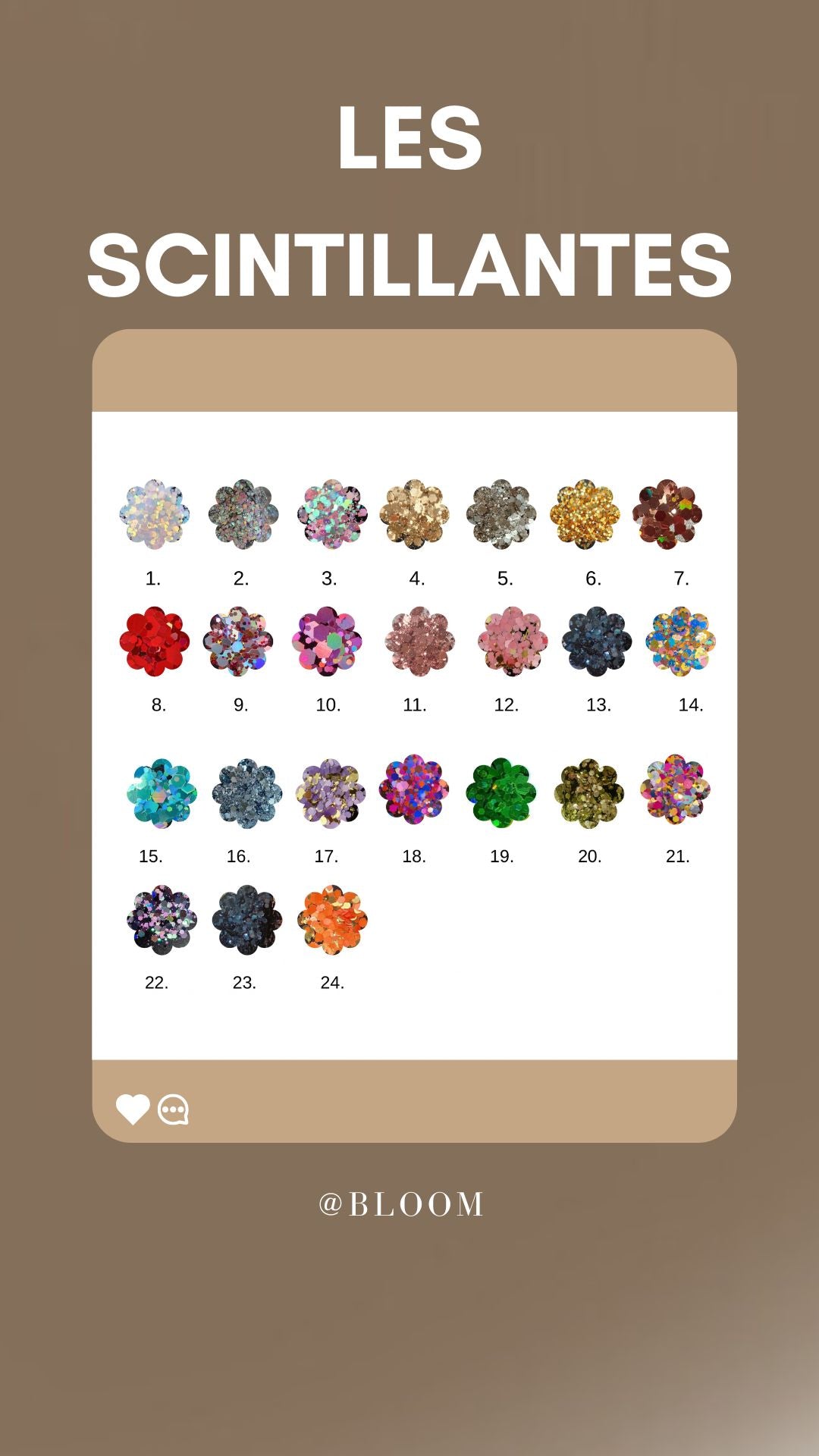 Collection Flora - Les Interchangeables sans créoles