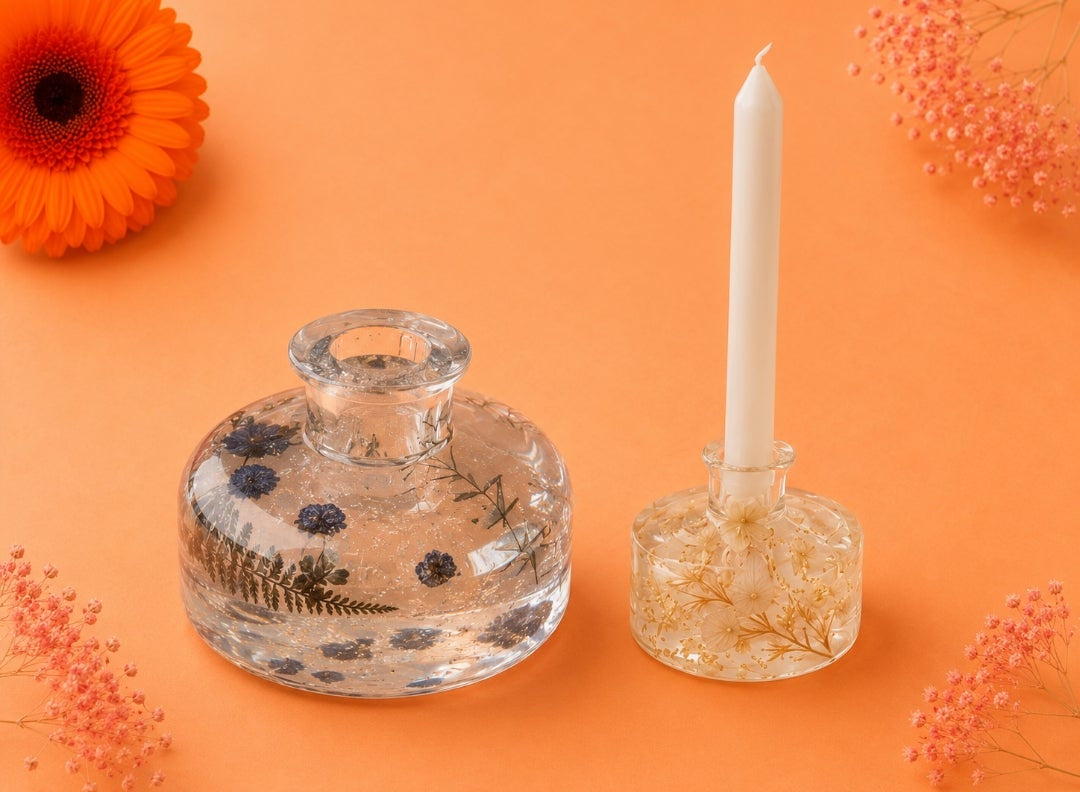 Vase bougeoir