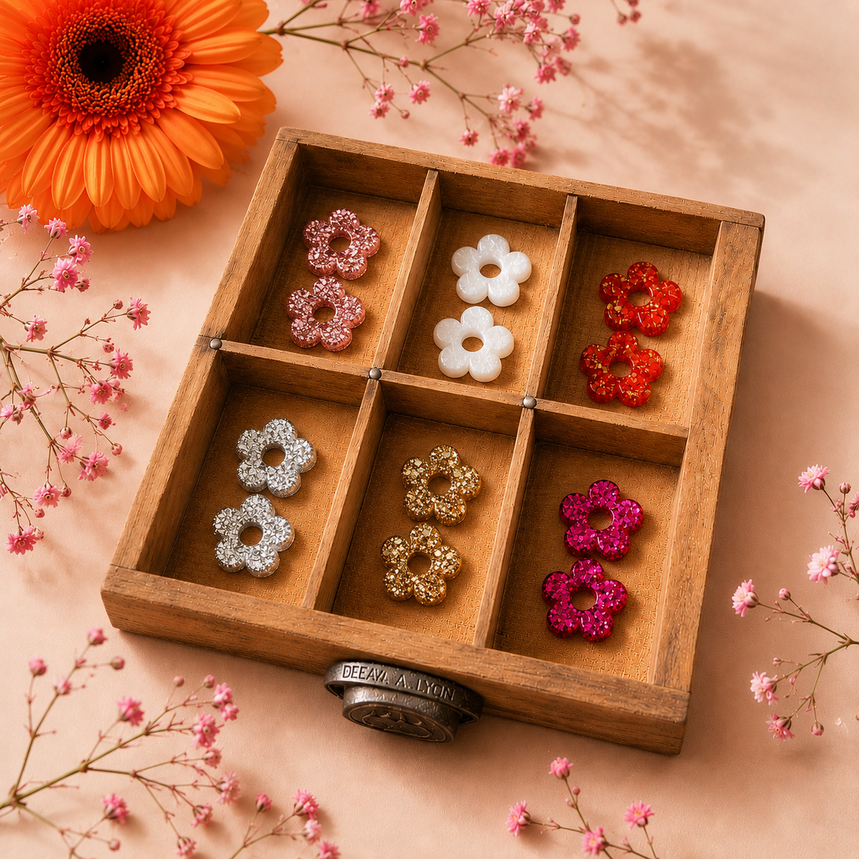 Collection Flora - Fleurs interchangeables